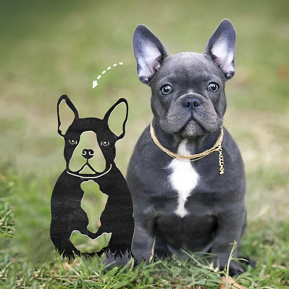 🐕🎁Metal Art Animal Silhouette 💕Add a Cheerful Atmosphere to Your Garden🤩