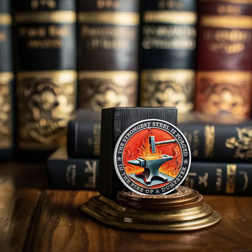 Dumpster Fire Challenge Coin XIX