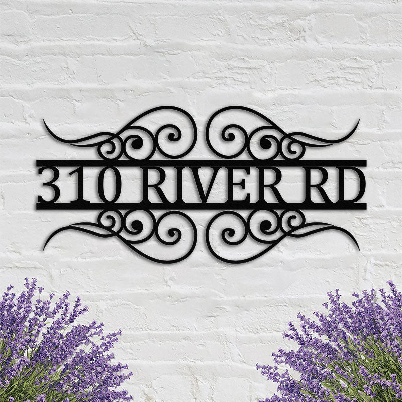 💕Personalized Address Metal Sign House Numbers for Housewarming Gift🎁【Buy 2 Free Shipping】