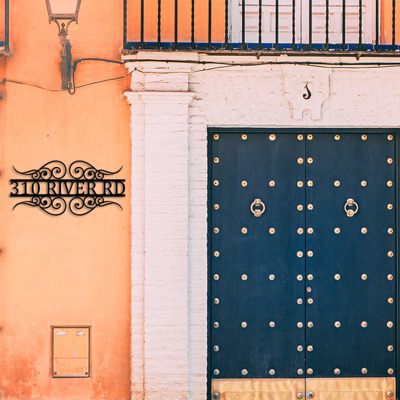 💕Personalized Address Metal Sign House Numbers for Housewarming Gift🎁【Buy 2 Free Shipping】