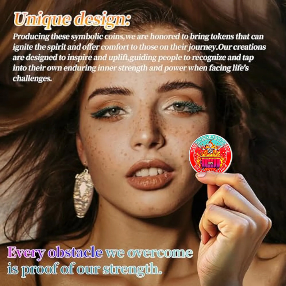 Dumpster Fire Challenge Coin XVII