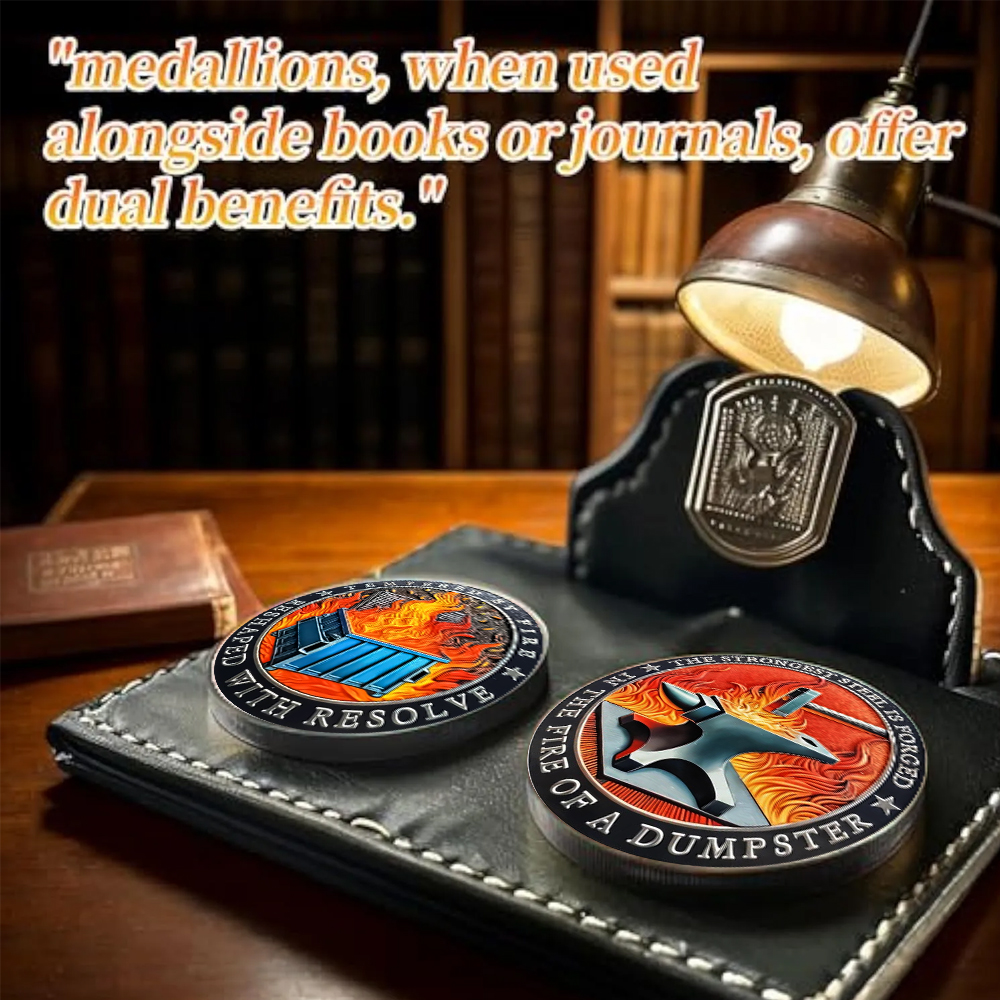 Dumpster Fire Challenge Coin XIX