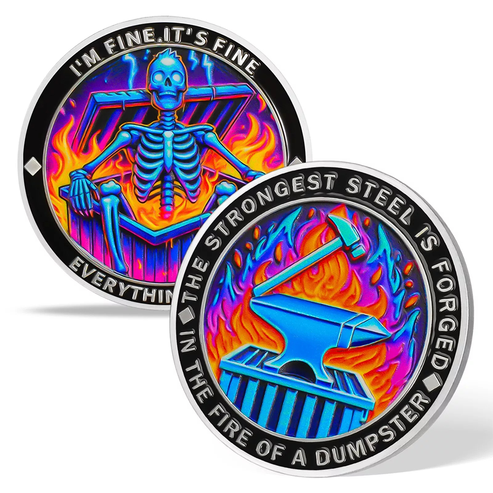 Dumpster Fire Coin Ⅹ