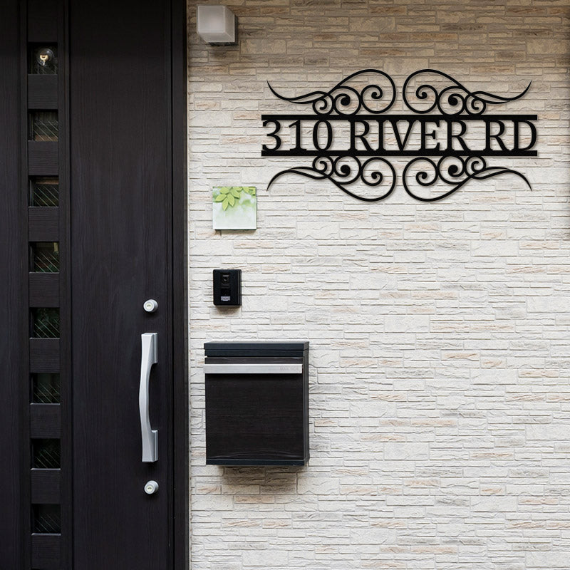 💕Personalized Address Metal Sign House Numbers for Housewarming Gift🎁【Buy 2 Free Shipping】