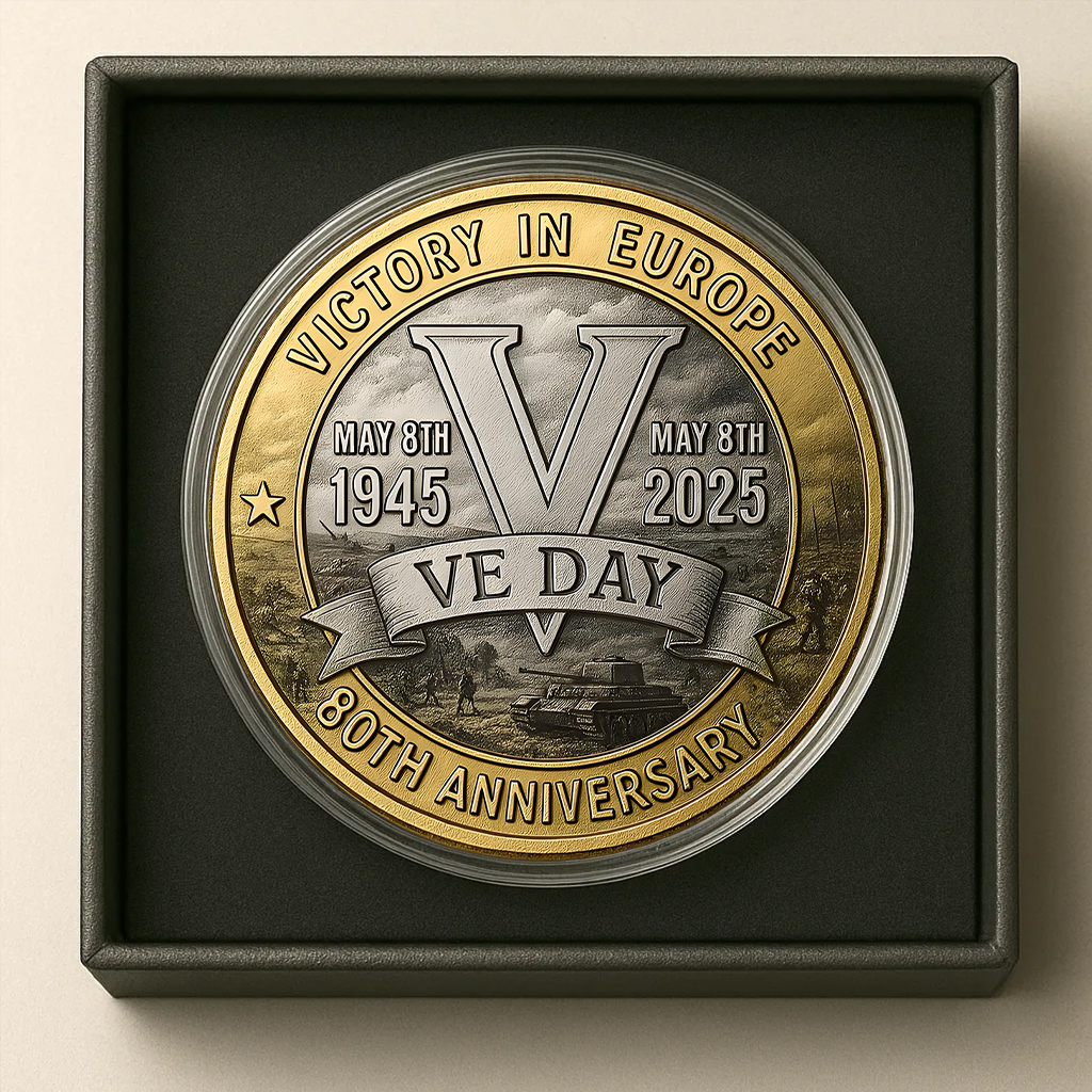 VE Day 80th Anniversary Coin