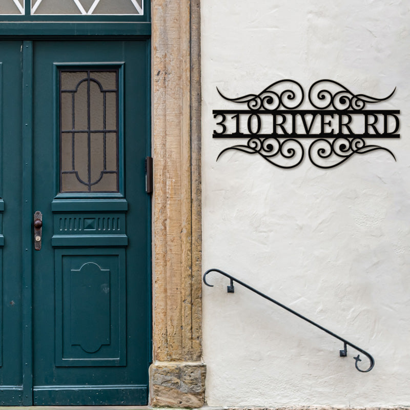 💕Personalized Address Metal Sign House Numbers for Housewarming Gift🎁【Buy 2 Free Shipping】