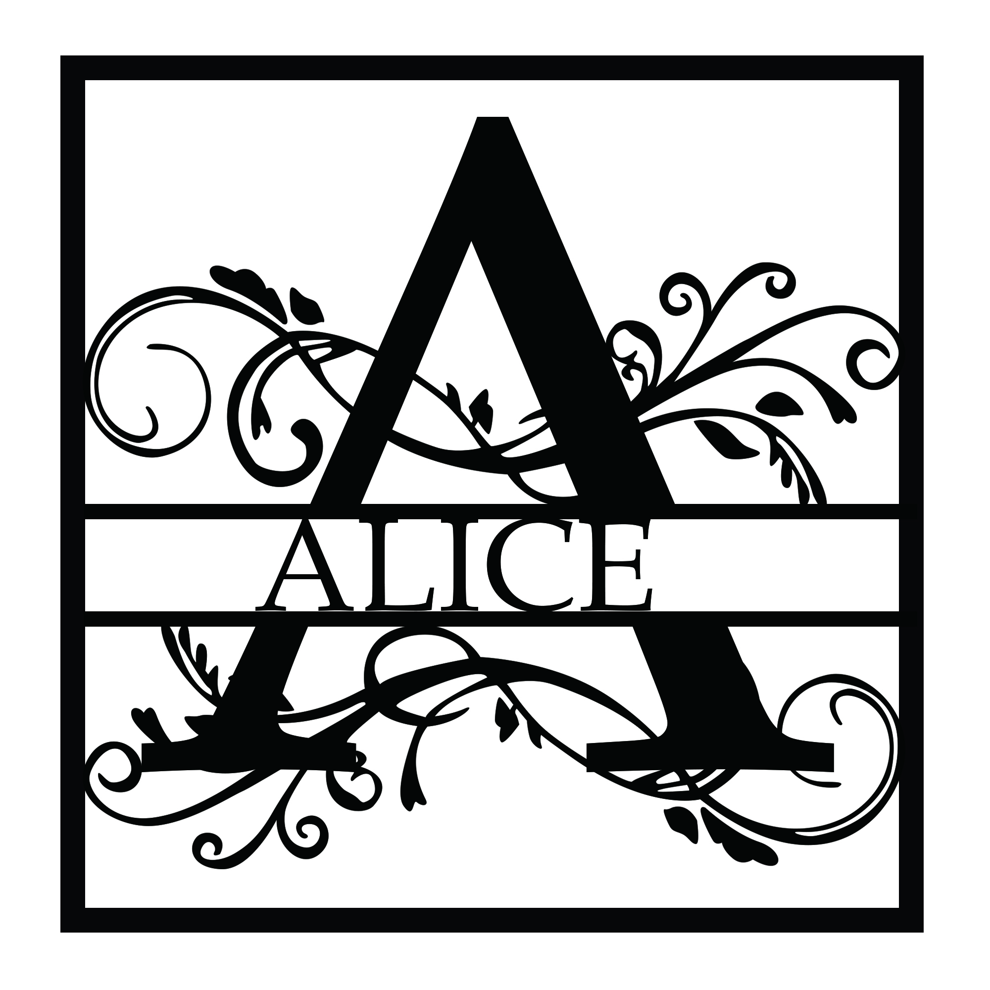 💕Personalized metal letter art 💕Customize the name you want🎁【Buy 2 free shipping】