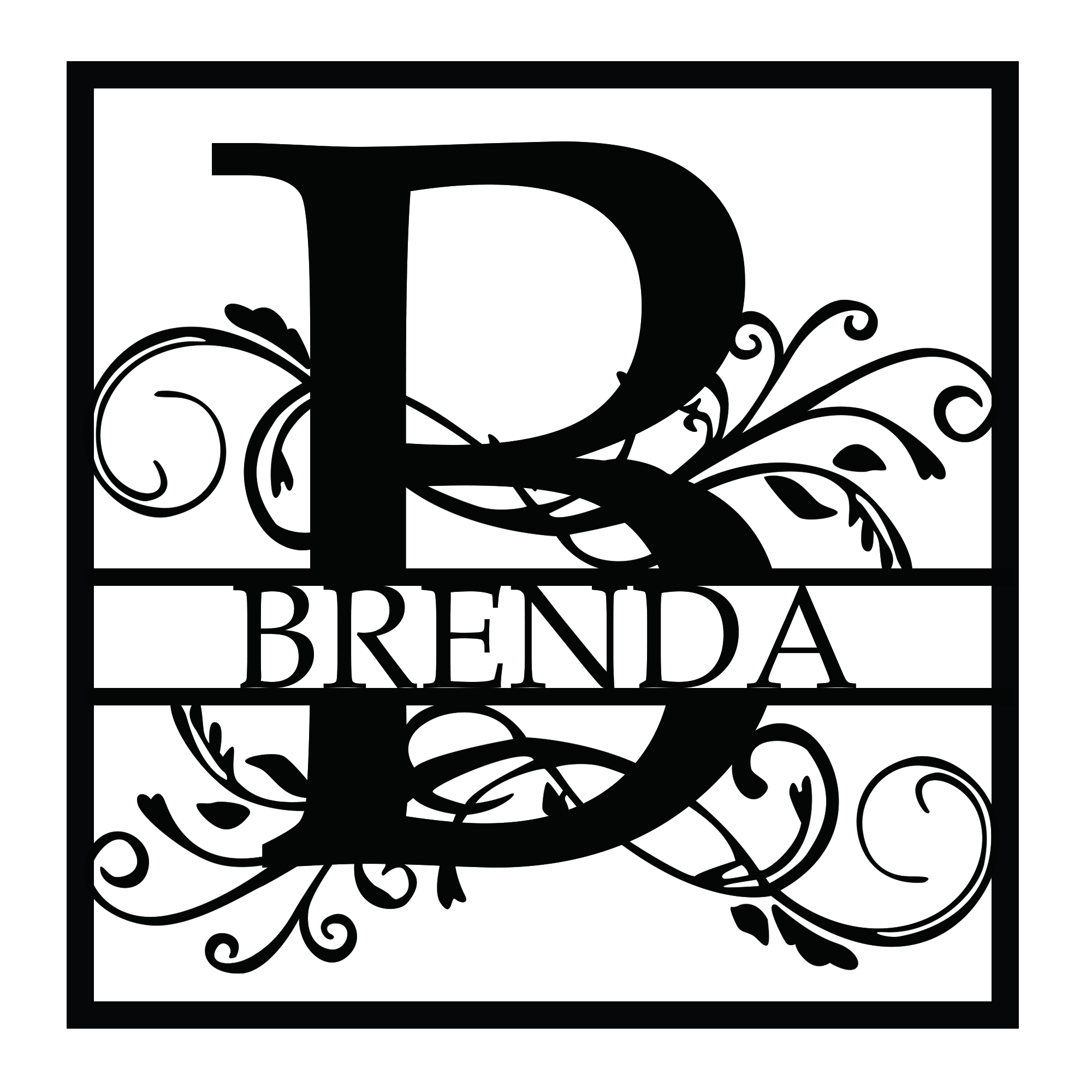 💕Personalized metal letter art 💕Customize the name you want🎁【Buy 2 free shipping】