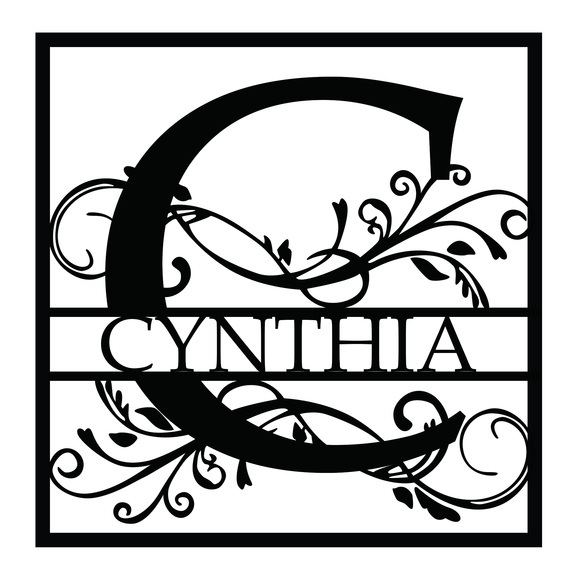 💕Personalized metal letter art 💕Customize the name you want🎁【Buy 2 free shipping】