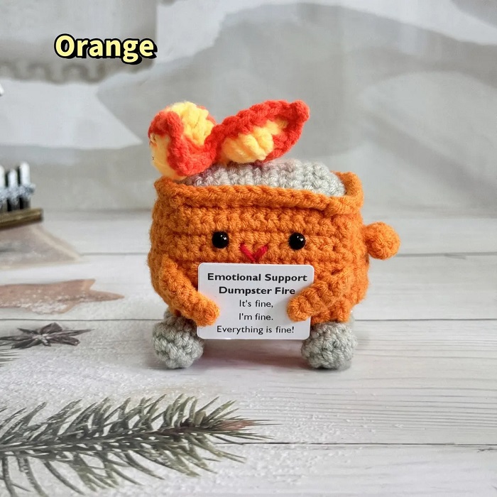 Crochet Dumpster Fire