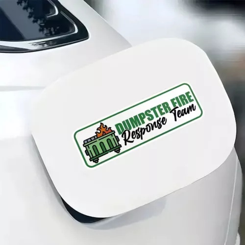 Dumpster Fire Sticker