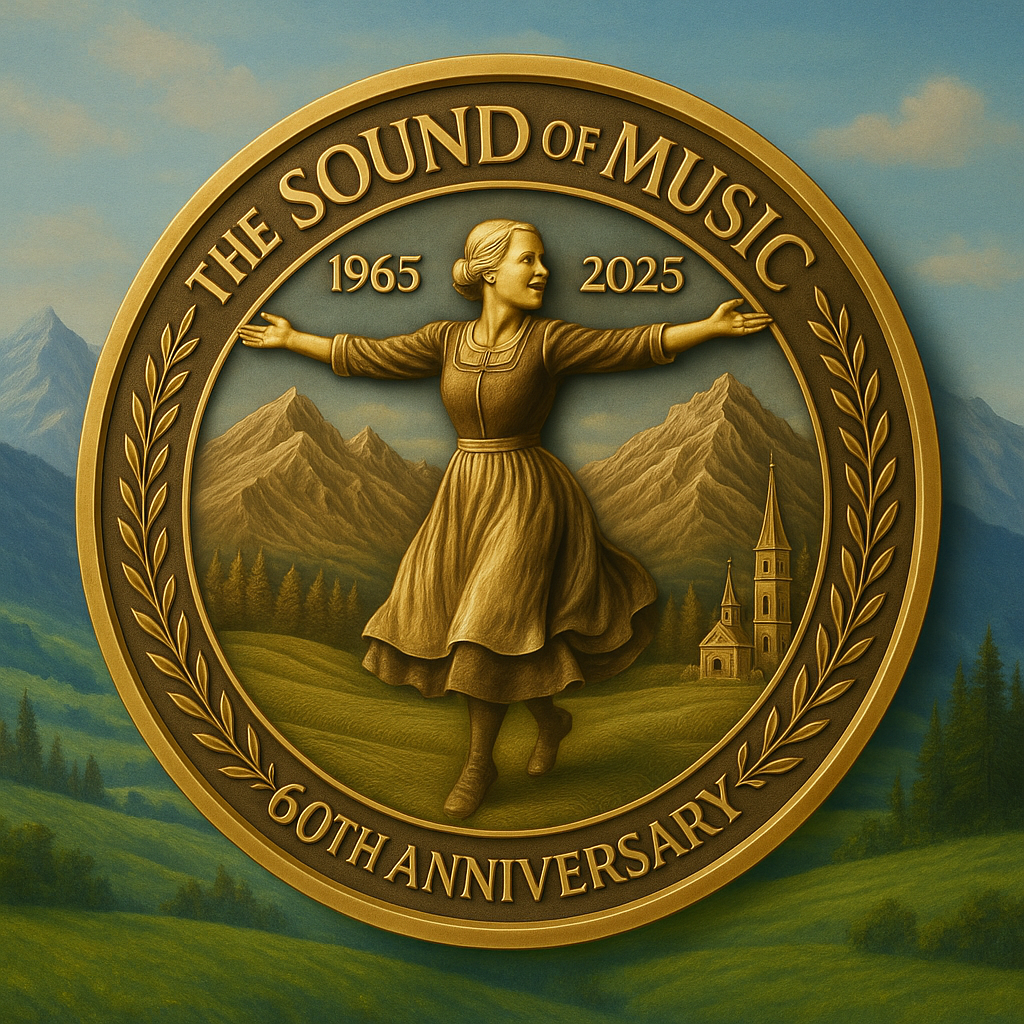 🔥Limited Edition🎁The Sound of Music 60th Anniversary Commemorative Coin