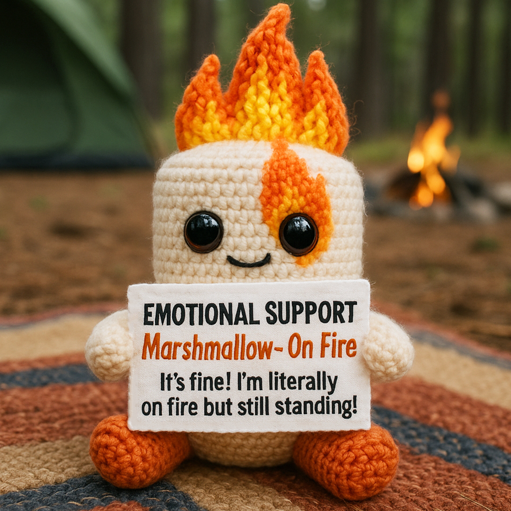Crochet Emotional Support Doll