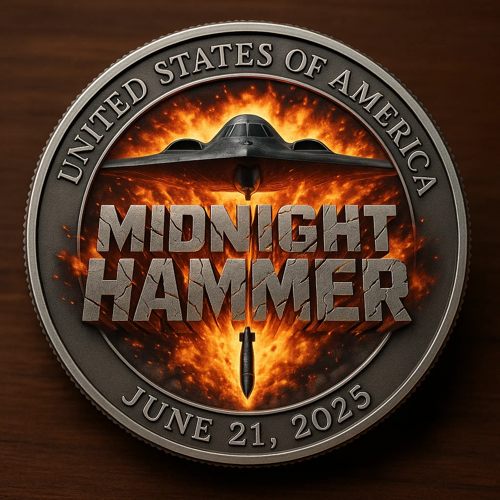 Midnight Hammer Commemorative Coin