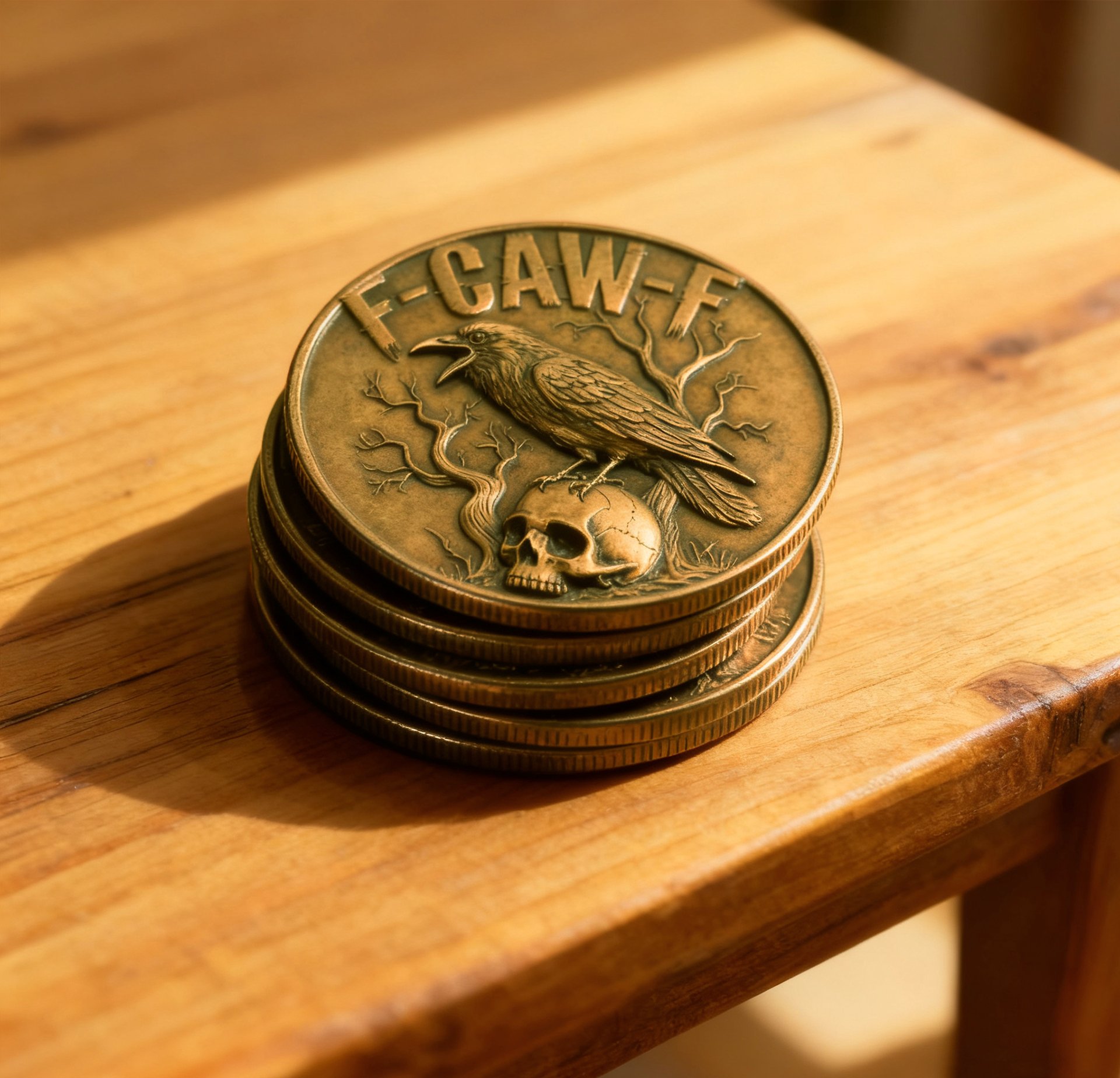 🔥 F-CAW-F Commemorative Coin — Defy the Ordinary