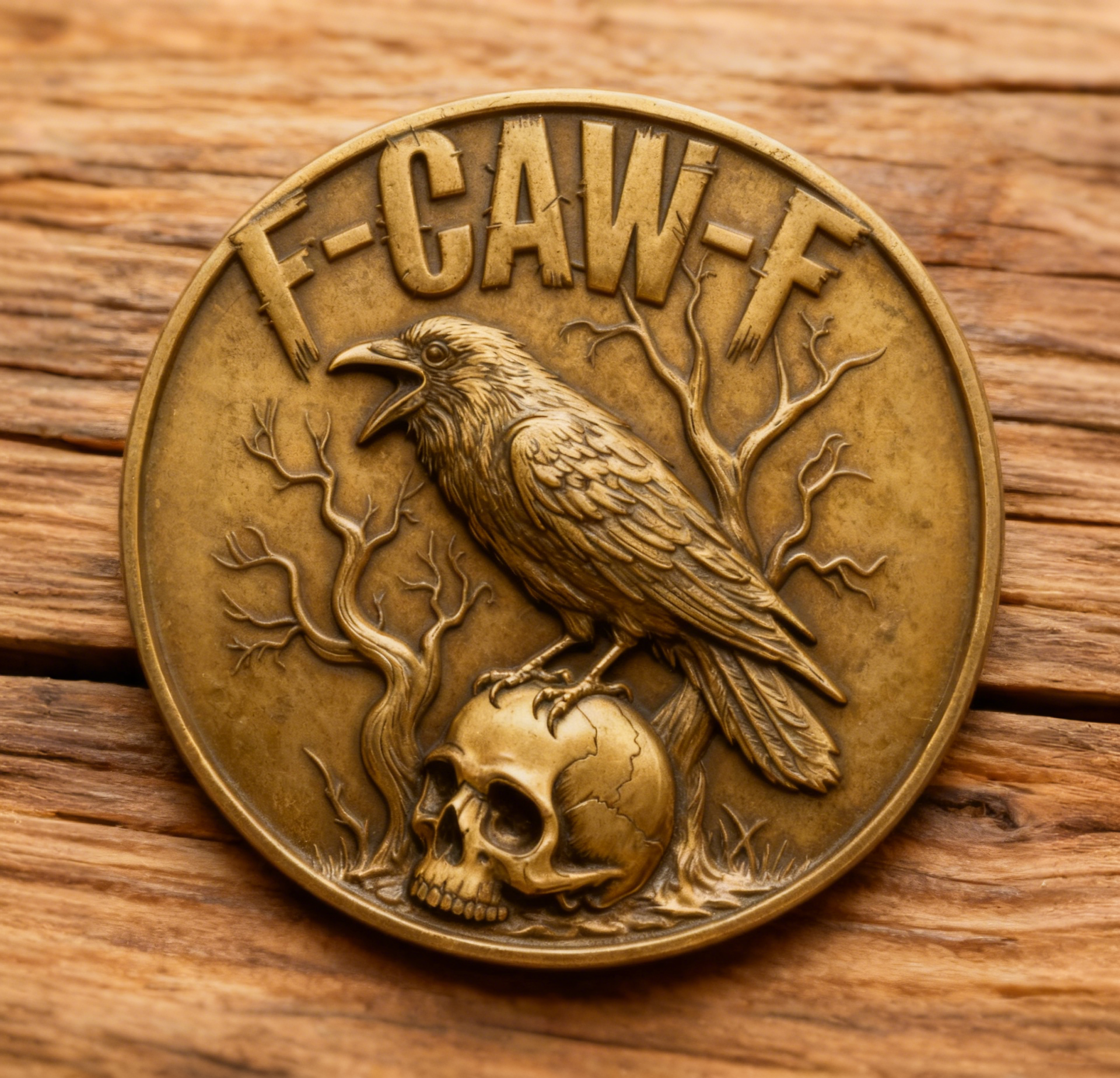 🔥 F-CAW-F Commemorative Coin — Defy the Ordinary