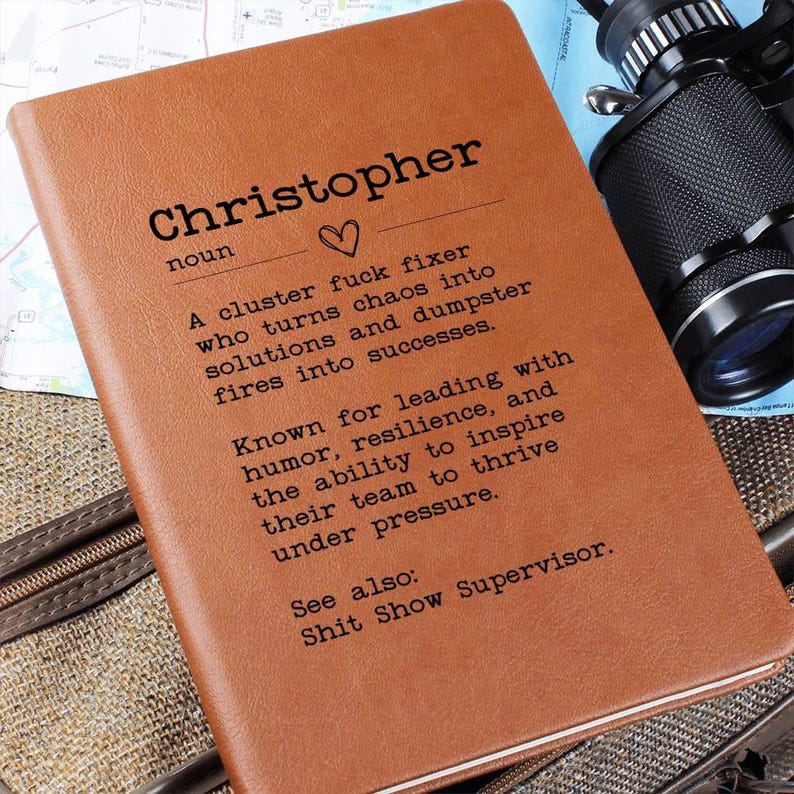 Custom Journal -Boss Name Definition Journal 