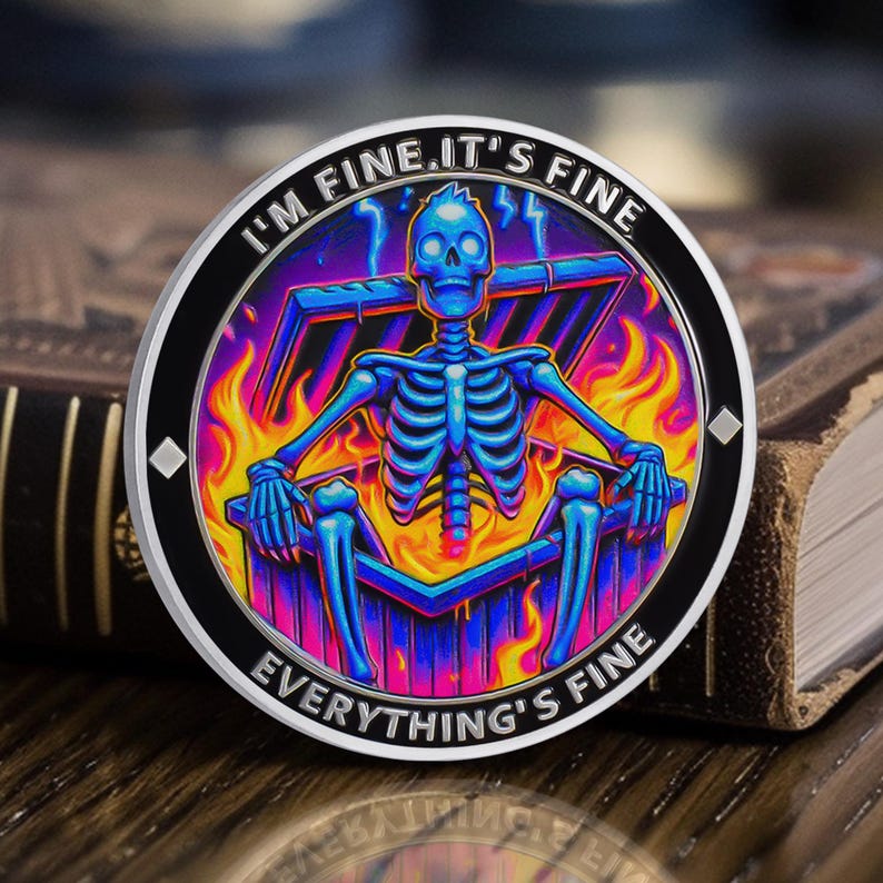 Dumpster Fire Coin Ⅹ