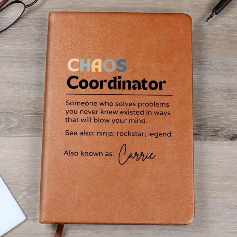 Custom Journal -Chaos Coordinator Journal