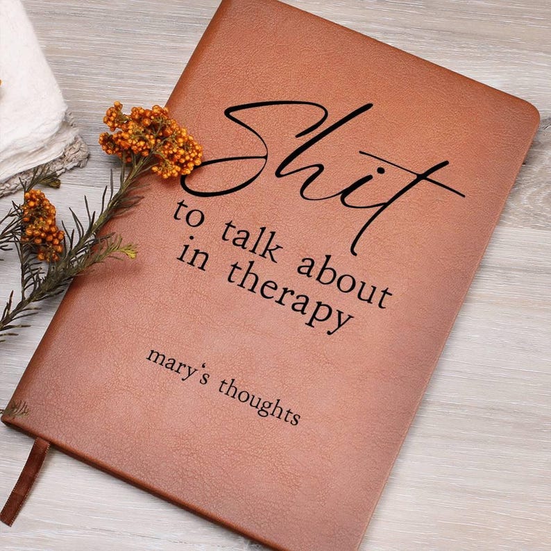 Personalized Therapy Notes Journal 
