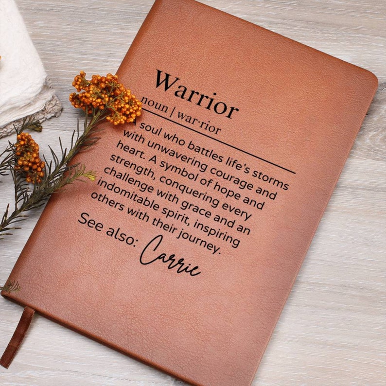 Custom Journal -Warrior Journal