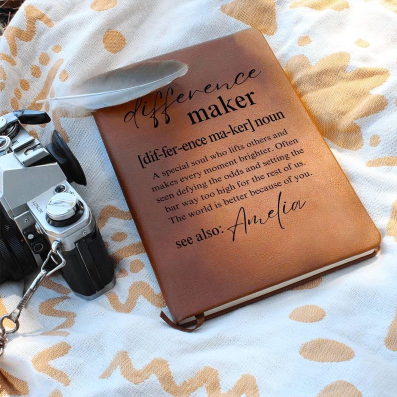 Personalized Difference Maker JournalⅡ