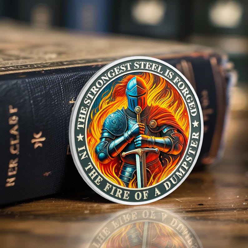 Dumpster Fire Challenge Coin Ⅳ