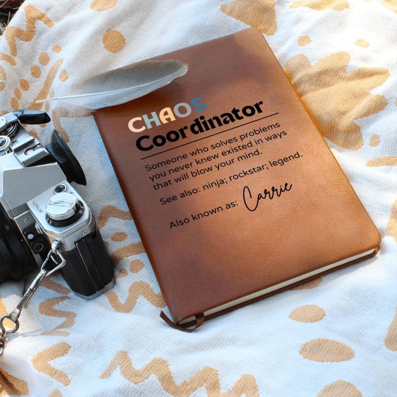 Custom Journal -Chaos Coordinator Journal