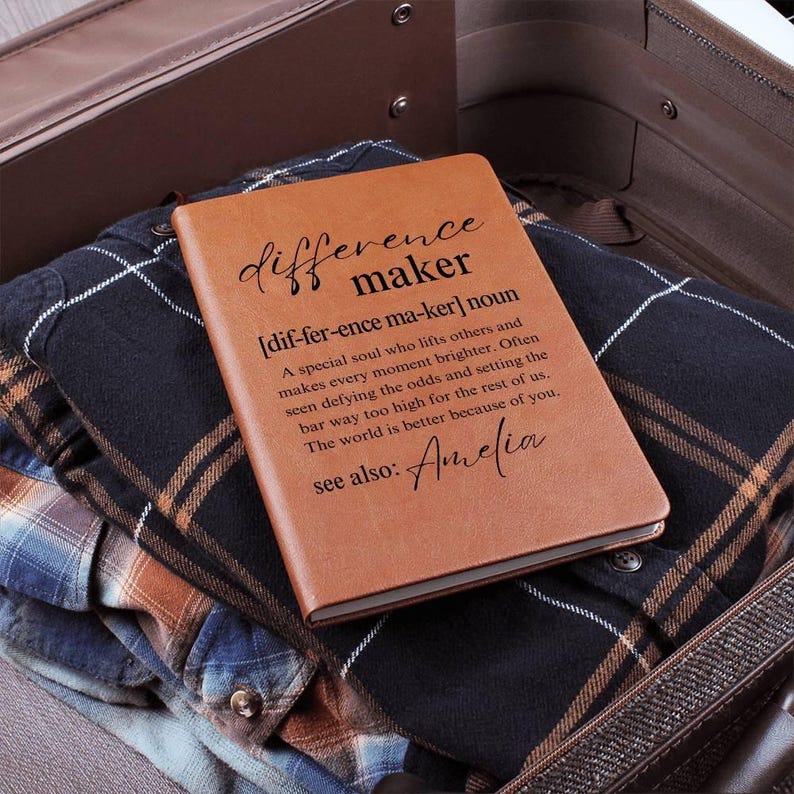 Personalized Difference Maker JournalⅡ