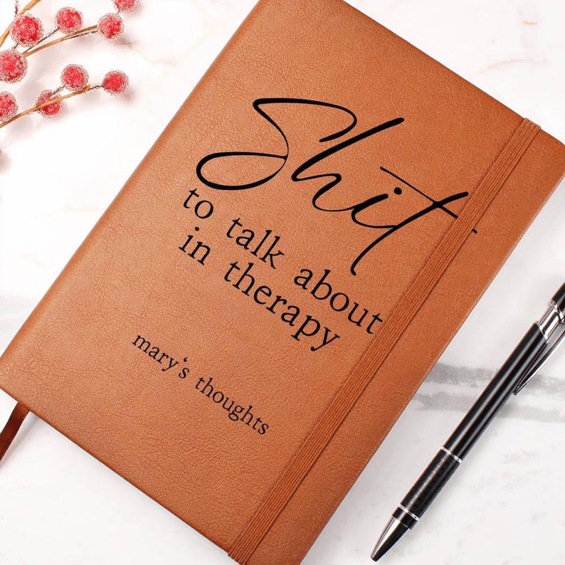 Personalized Therapy Notes Journal 