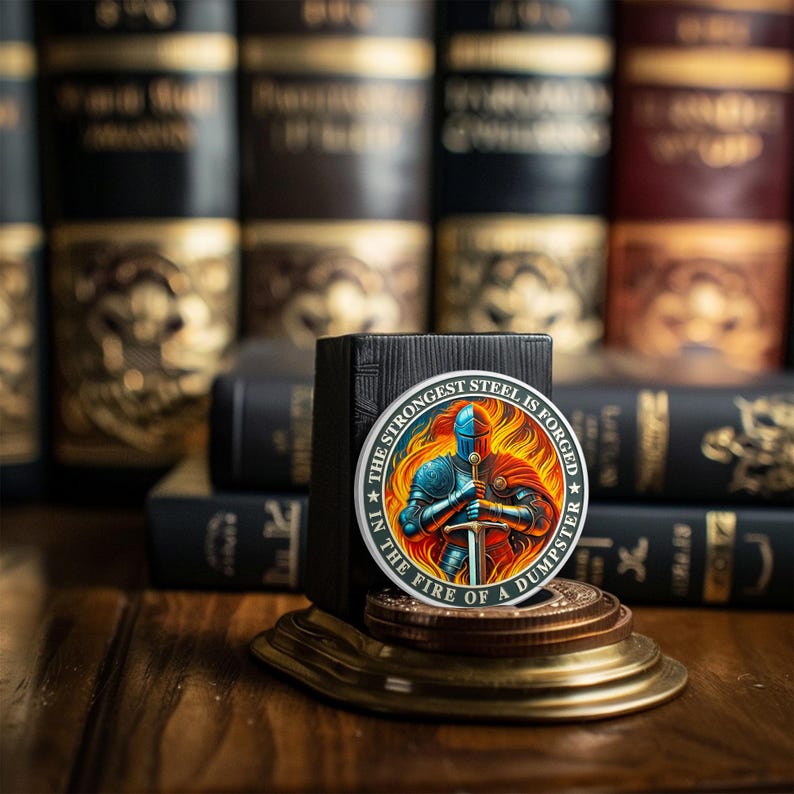 Dumpster Fire Challenge Coin Ⅳ