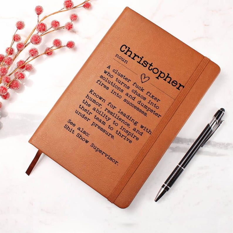 Custom Journal -Boss Name Definition Journal 