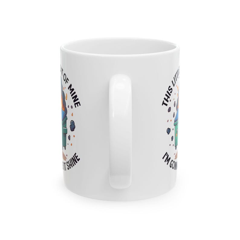 ☕️Dumpster Fire Mug- Start Your Day with a Smile 