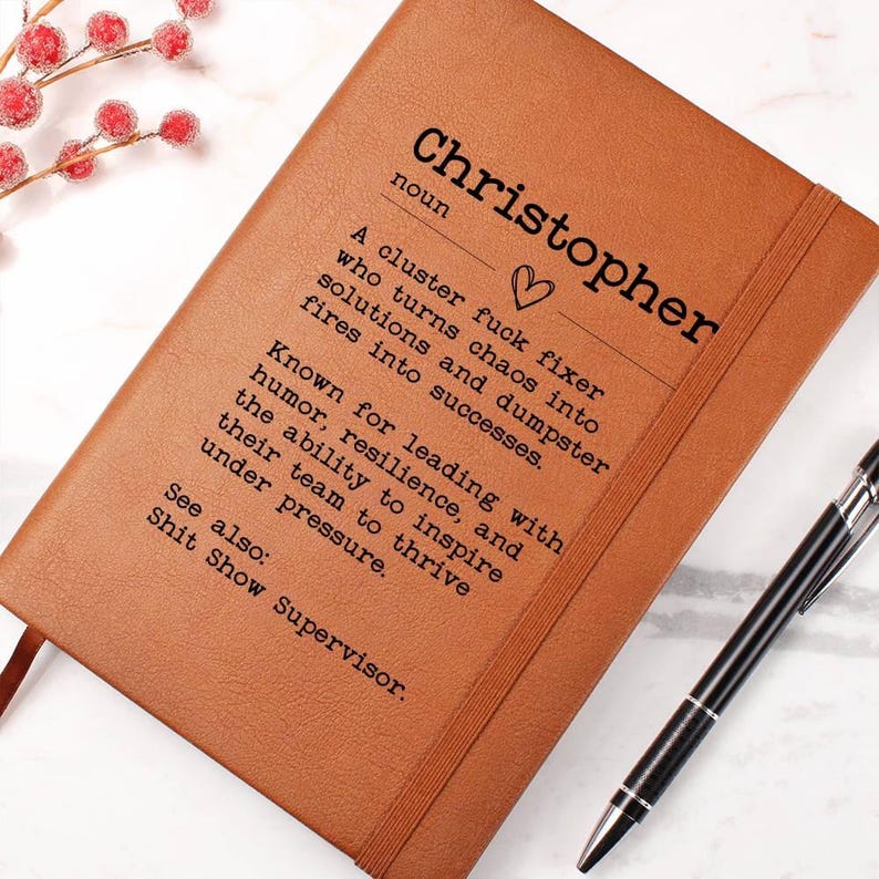 Custom Journal -Boss Name Definition Journal 