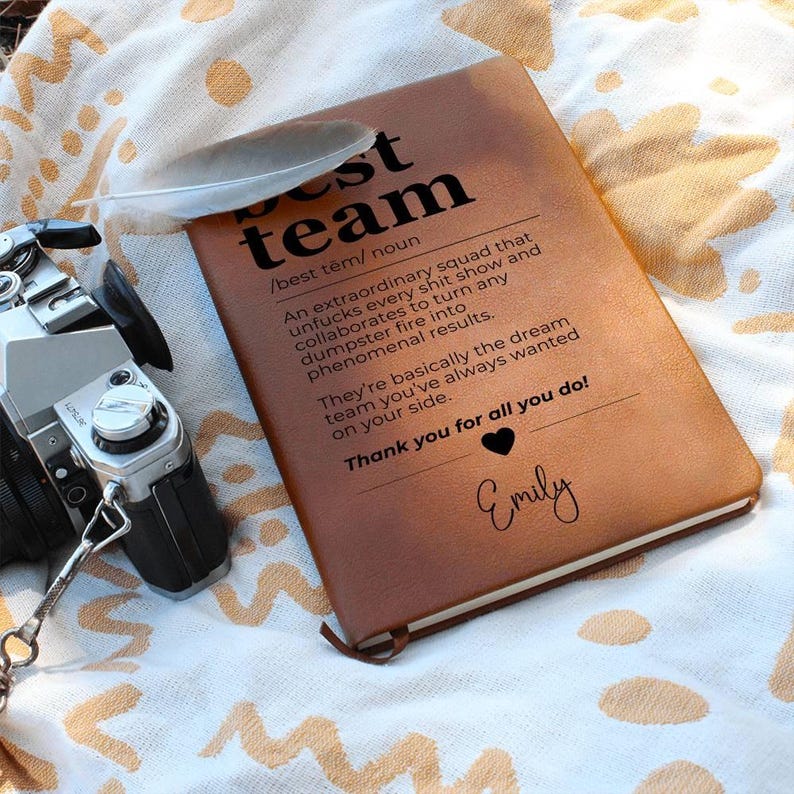 Custom Journal -Best Team Definition Journal