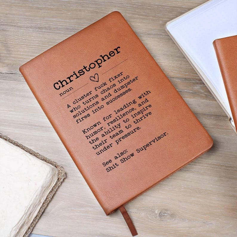 Custom Journal -Boss Name Definition Journal 