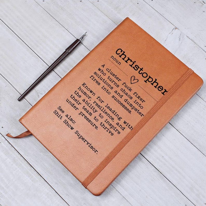 Custom Journal -Boss Name Definition Journal 