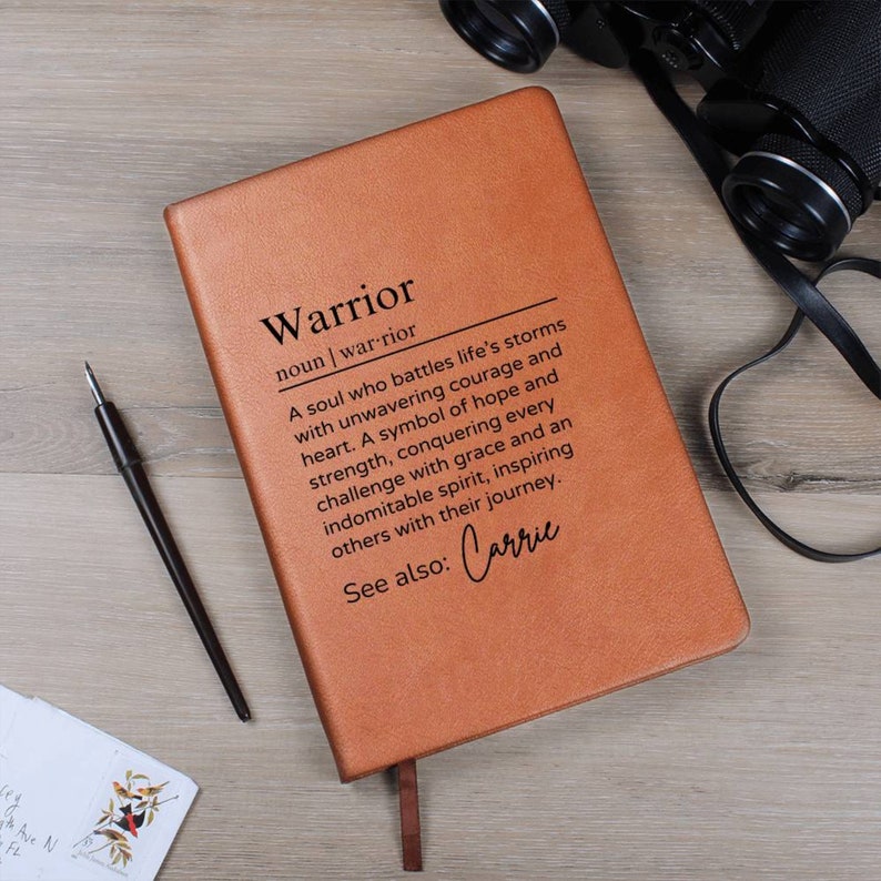 Custom Journal -Warrior Journal