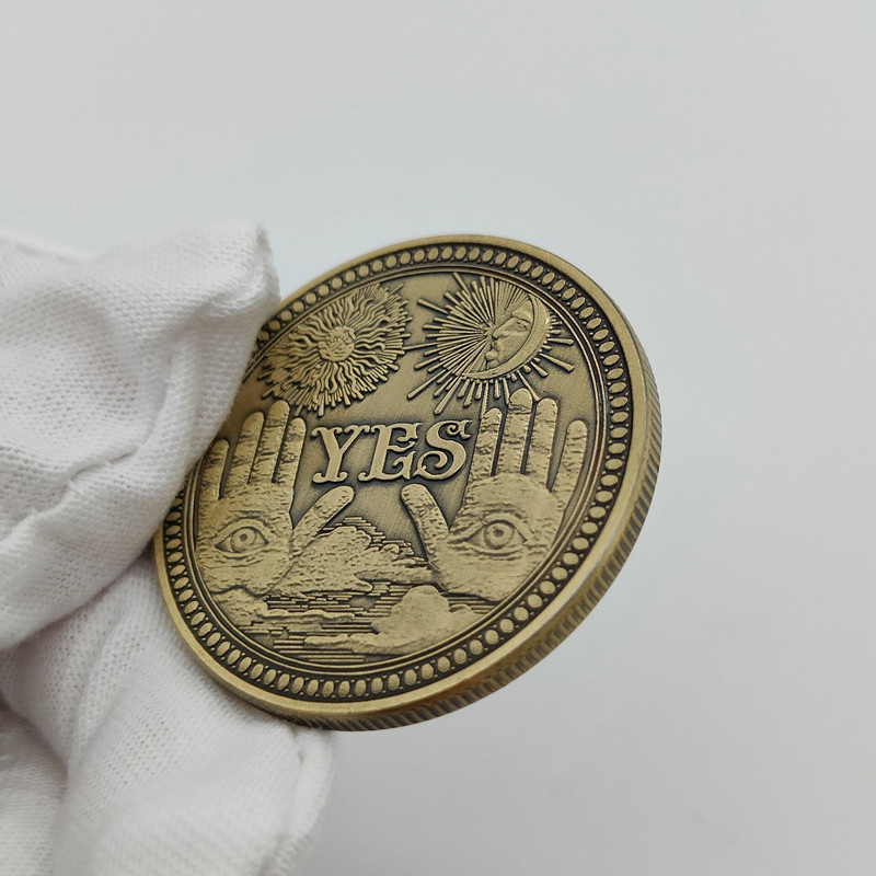 Yes or No Prediction Decision Coin I