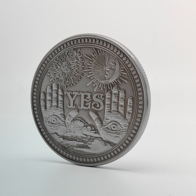 Yes or No Prediction Decision Coin I