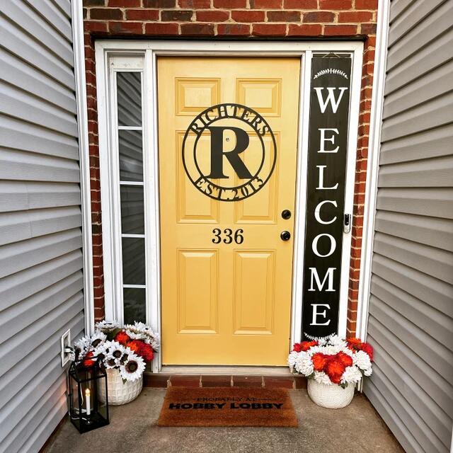 💕Personalized Family Name Metal Sign🎁【Buy 2 Free Shipping】