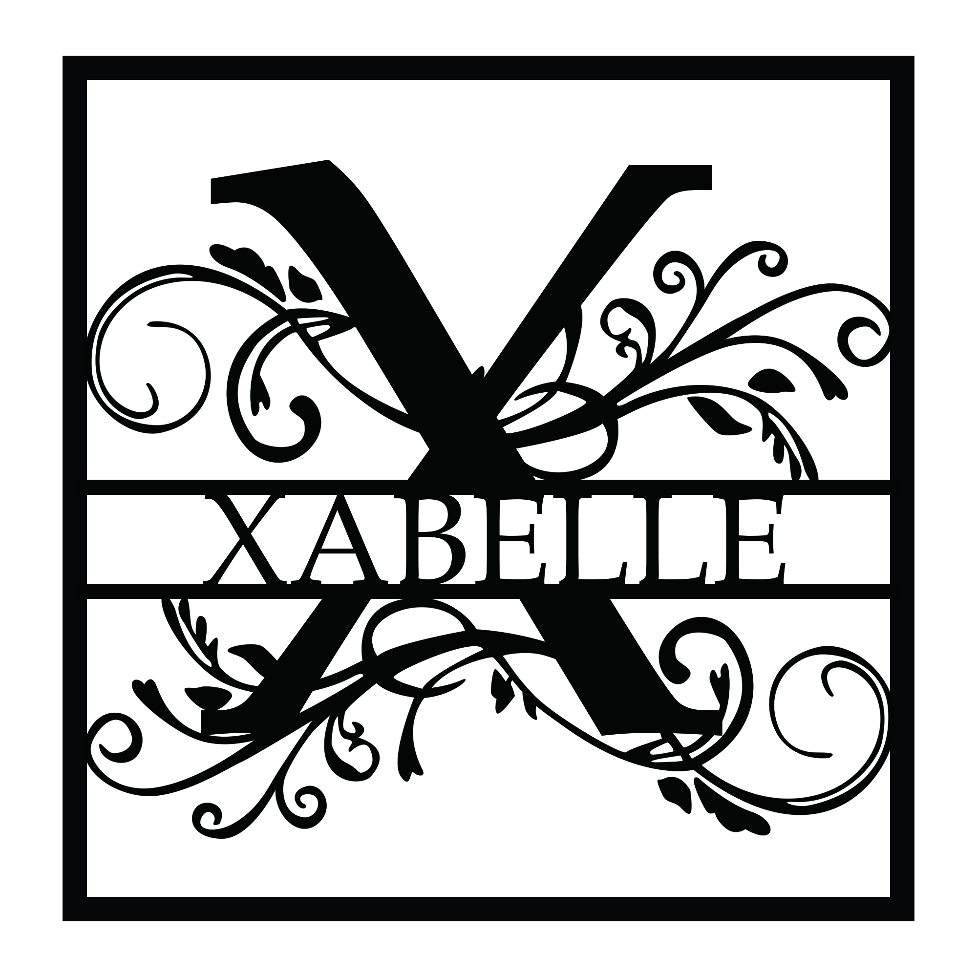 💕Personalized metal letter art 💕Customize the name you want🎁【Buy 2 free shipping】