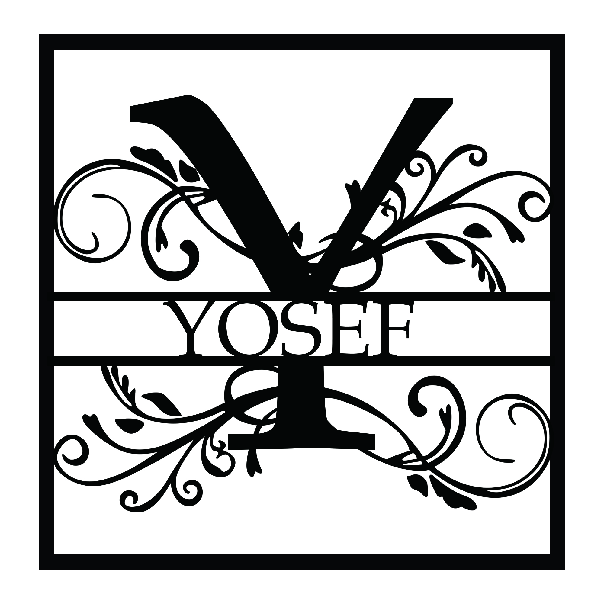 💕Personalized metal letter art 💕Customize the name you want🎁【Buy 2 free shipping】