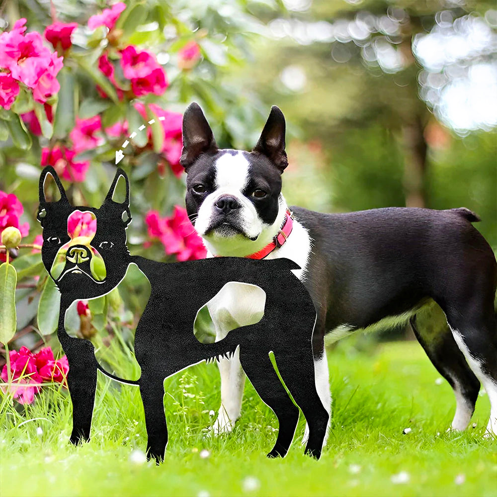 🐕🎁Metal Art Animal Silhouette 💕Add a Cheerful Atmosphere to Your Garden🤩