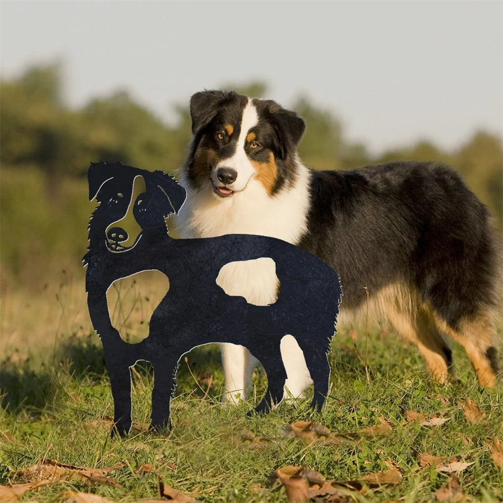 🐕🎁Metal Art Animal Silhouette 💕Add a Cheerful Atmosphere to Your Garden🤩