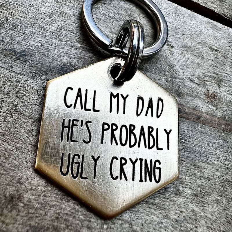Random Funny Tags Personalised Funny Dog Tag