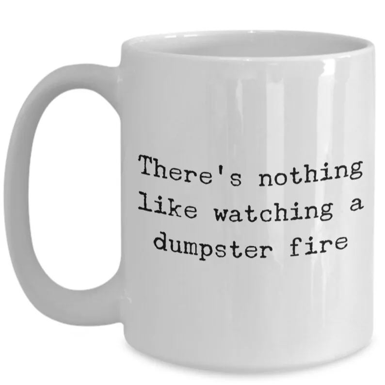 Dumpster Fire Mug Ⅷ