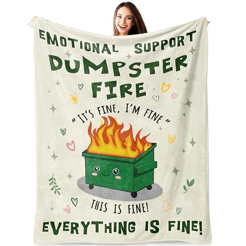 Dumpster Fire Gifts Blanket