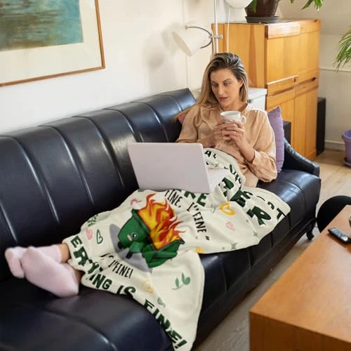 Dumpster Fire Gifts Blanket