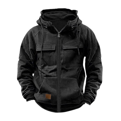 Last Day 70% Off - Men's Loose Fit Half Zip Sweatshirt Hoodie